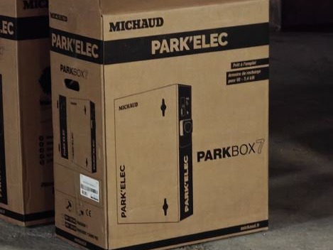 Coffret ParkBox Michaud en parking souterrain à Aix-en-Provence
